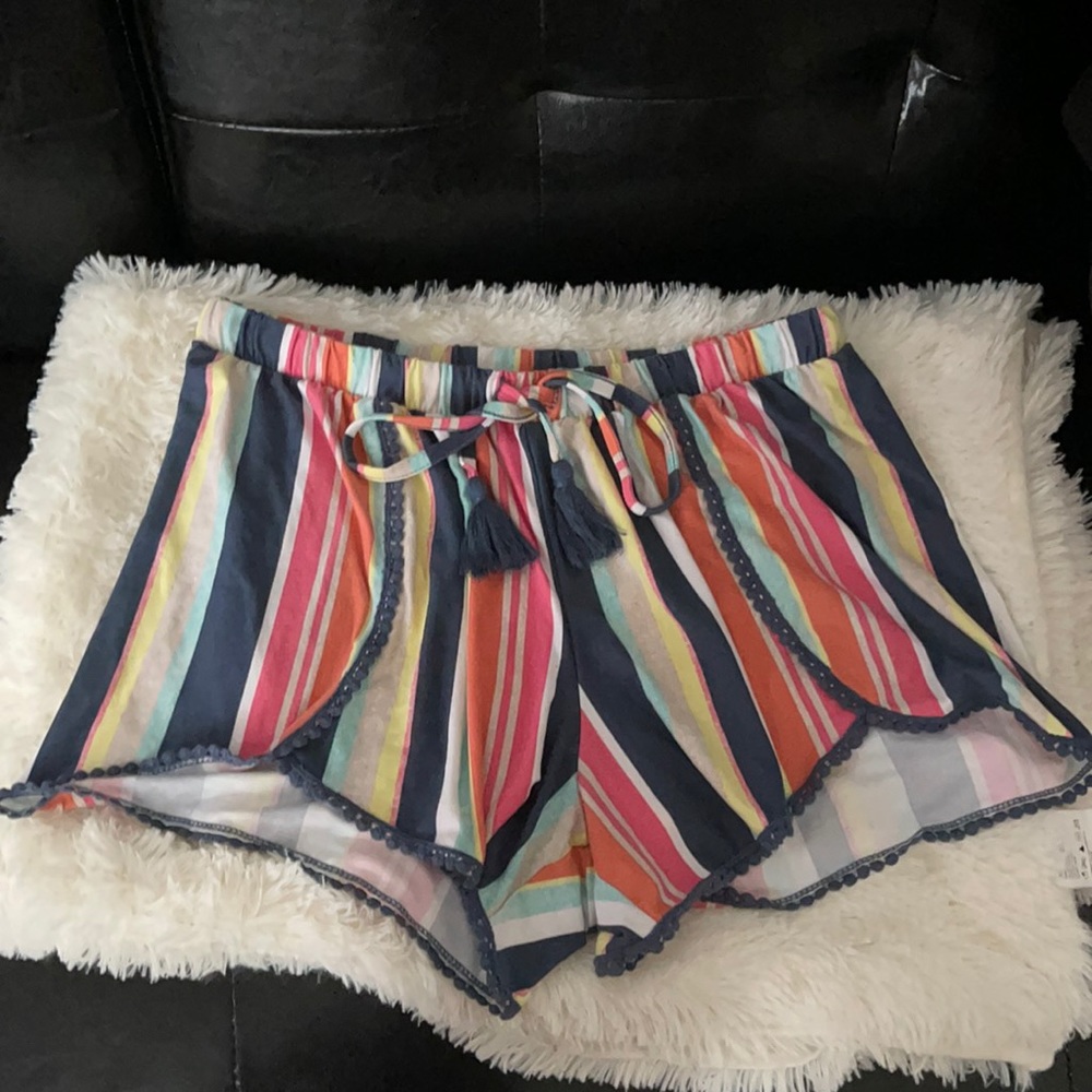 bright colored summer shorts